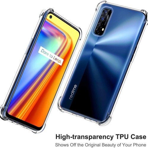 Case Realme 7 Soft Case Anti Crack Premium Casing Transparent