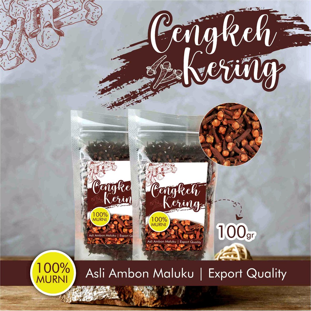 

Cengkeh Kering Asli Maluku 100gr Peningkat Imunitas Tubuh