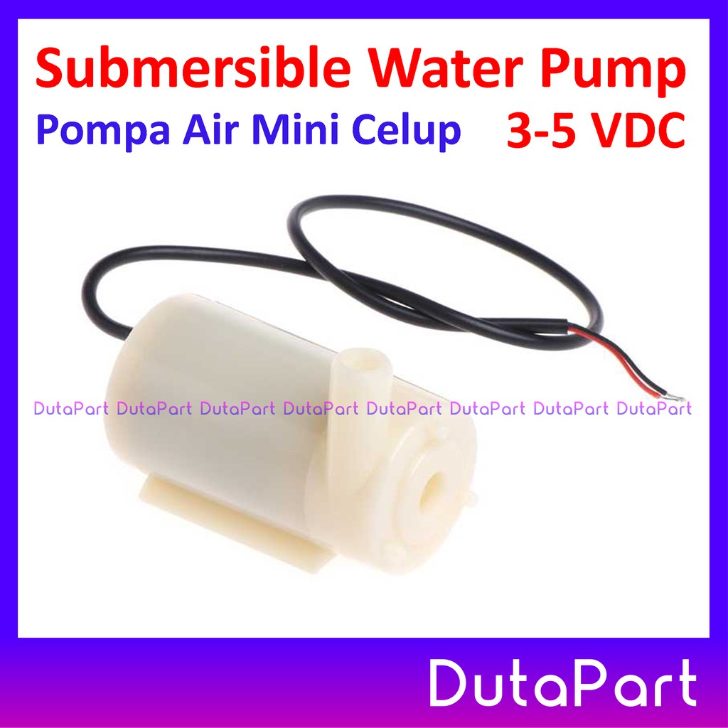 Submersible Water Pump DC 3-5V Pompa Air Celup Mini Micro Water Pump