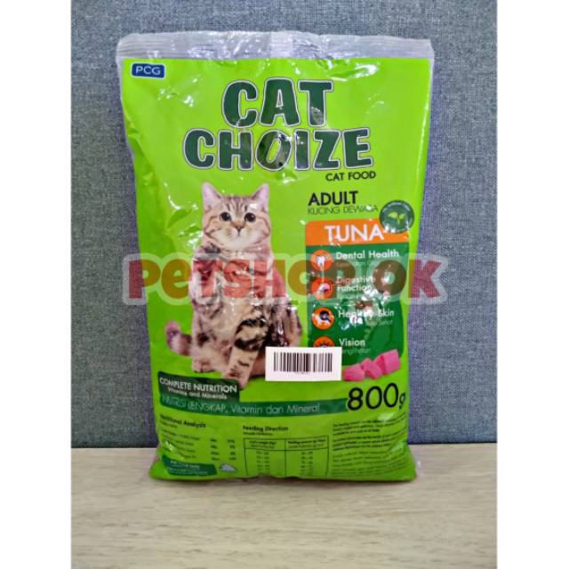 CAT CHOIZE 800gr (REPACK) makanan kucing