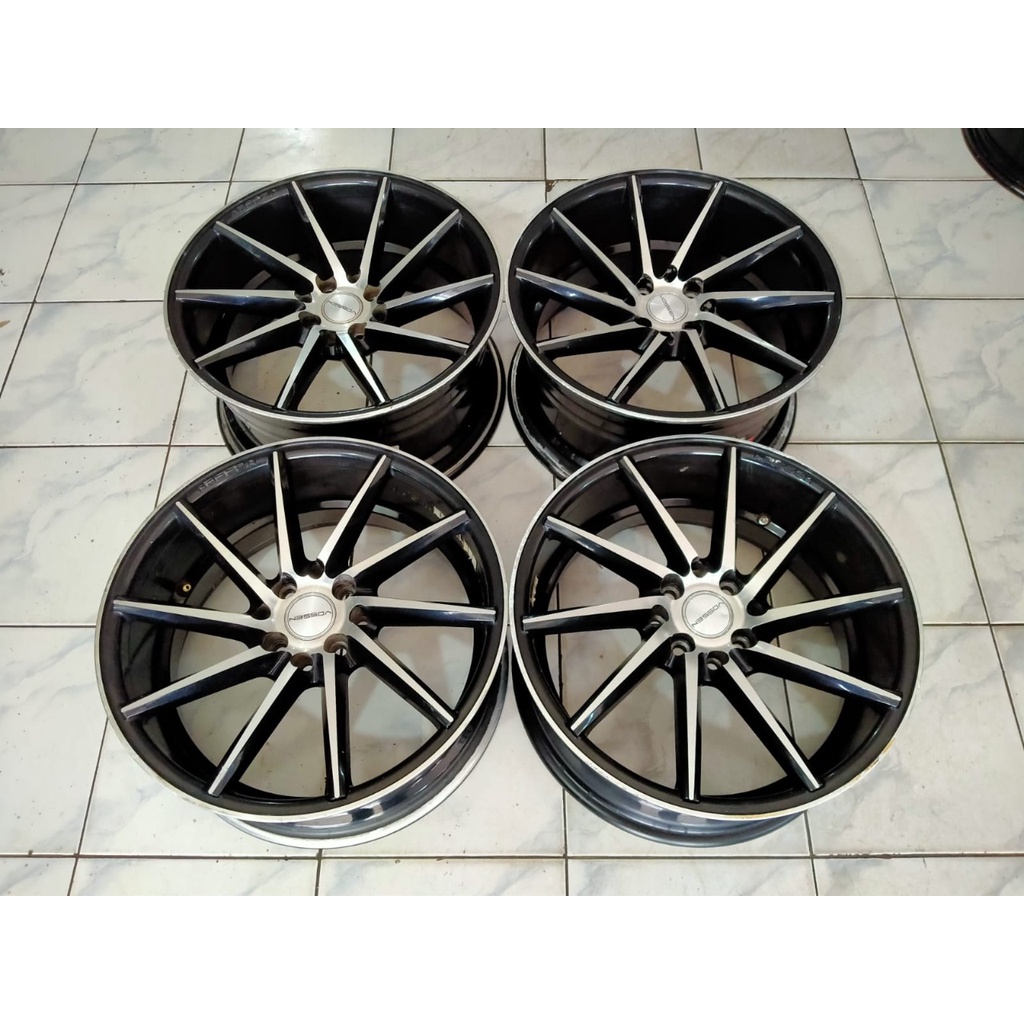 Velg Mobil Bekas Ring 17 VOSSEN R17 Lebar 7,5 Lubang 4 ET40