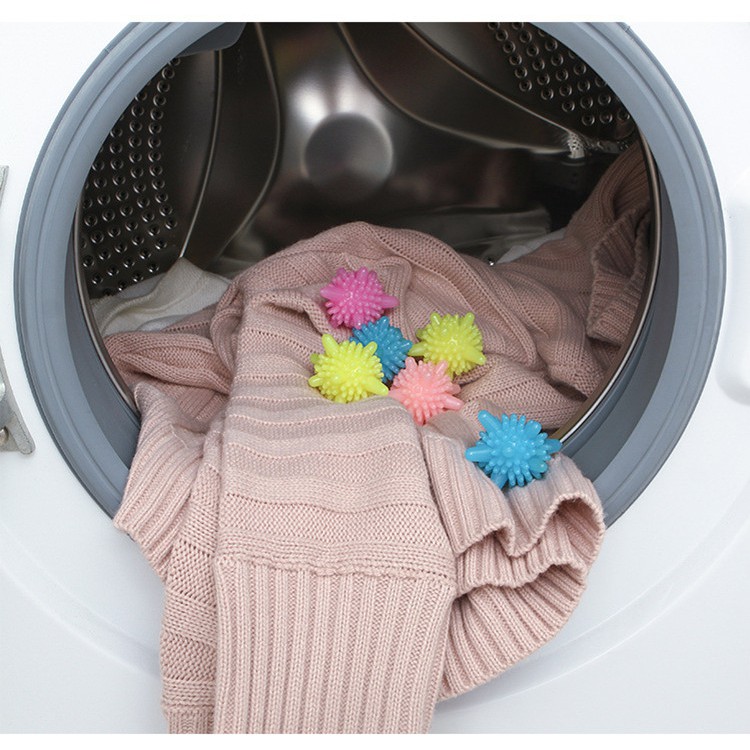 BOLA PEMBERSIH PAKAIAN LAUNDRY / BOLA KARET PEMBERSIH CUCIAN ANTI WINDING CLOTHES WASH BOLA LAUNDRY 328