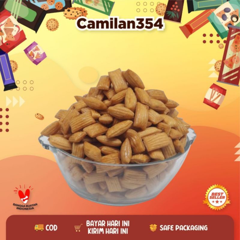 

Kue Pang-Pang Korea Manis - 250gr / Kue Bantal Cemilan Lebaran Lezat