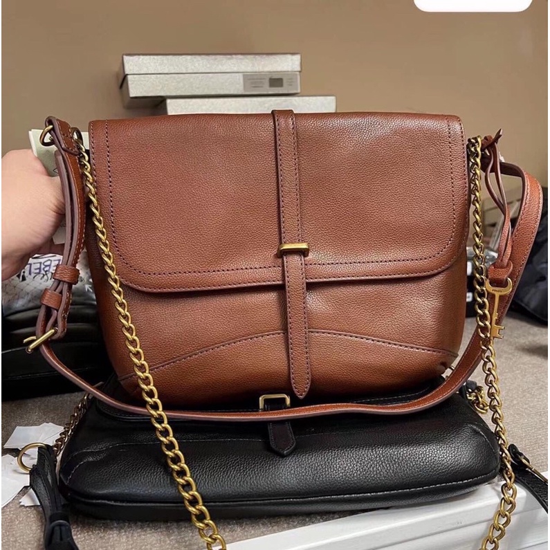 Tas Edelyn Crossbody Brown