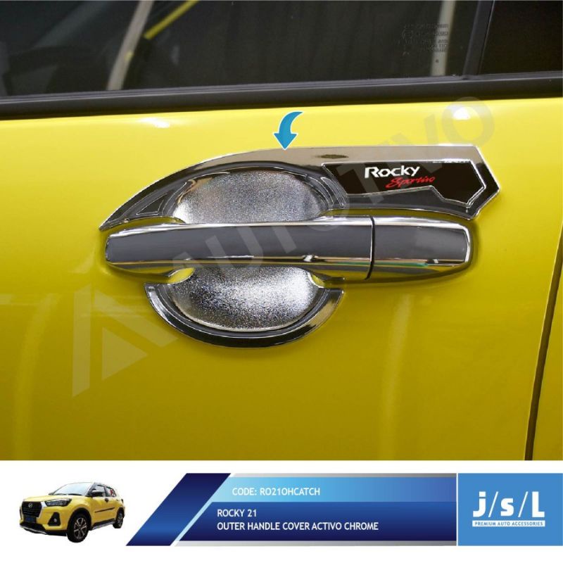 cover outer Daihatsu Rocky 2021 activo chrome jsl