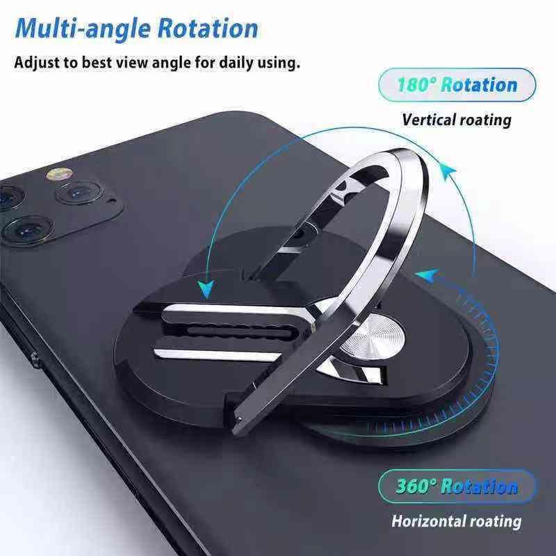 Ring Holder Smartphone Multifungsi Rotasi 360 Derajat Bahan Metal | Stand Holder Handphone