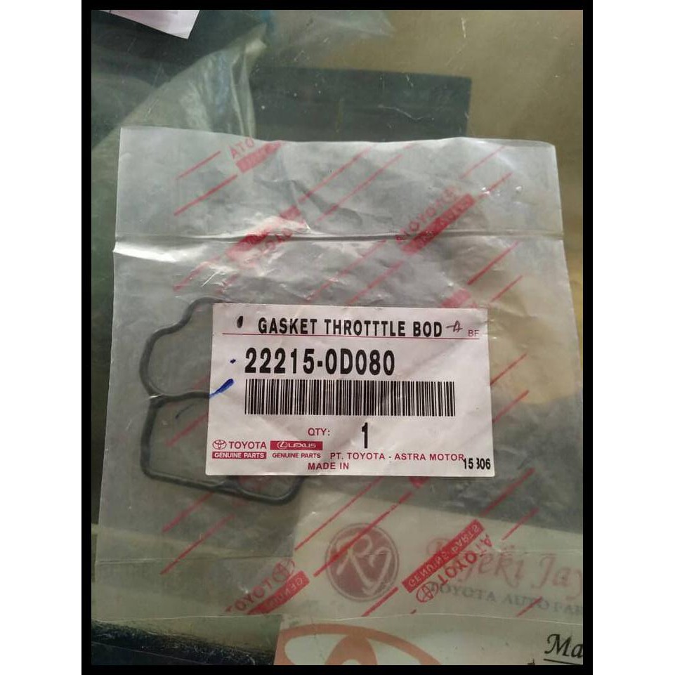 Gasket Throttle Body / Packing Seal Iscv Soluna