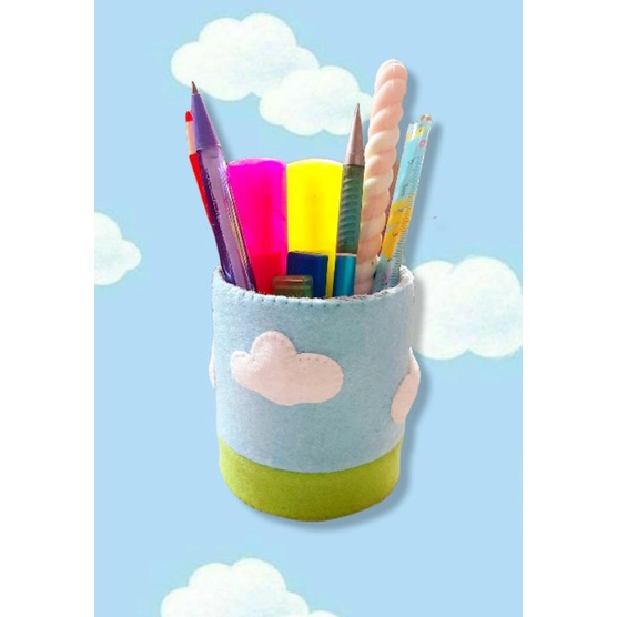 

Pen Holder_Tempat Alat Tulis_Felt_Flanel_tempat alat tulis