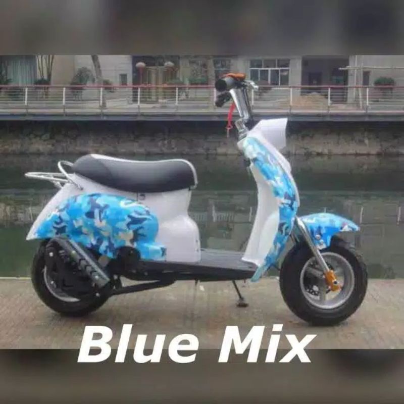 MOTOR SKUPY LENKA 50CC MESIN 2 TAK ~MOTOR MINI SCOOPY~MOTOR