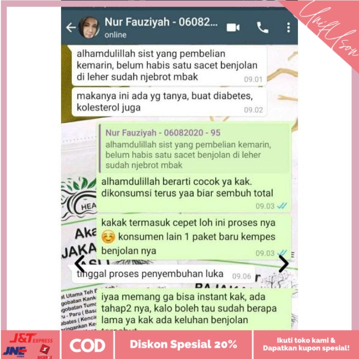 

⭐COD⭐ TERLARIS Teh Akar Bajakah Healthy Life ( Promo Beli 2 gratis 1 )