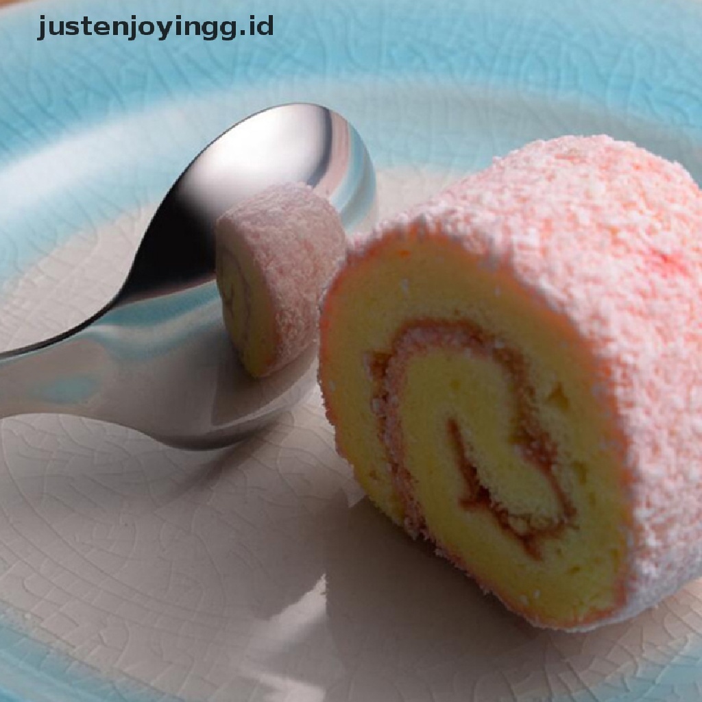 Sendok Gula / Garam / Bumbu Bahan Stainless Steel Dengan Gagang Pendek Untuk Dapur