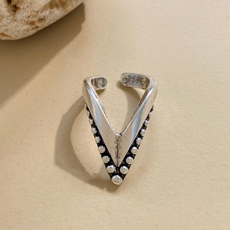 Cincin Kuku Bahan Metal Adjustable Gaya Punk Untuk Pria / Wanita