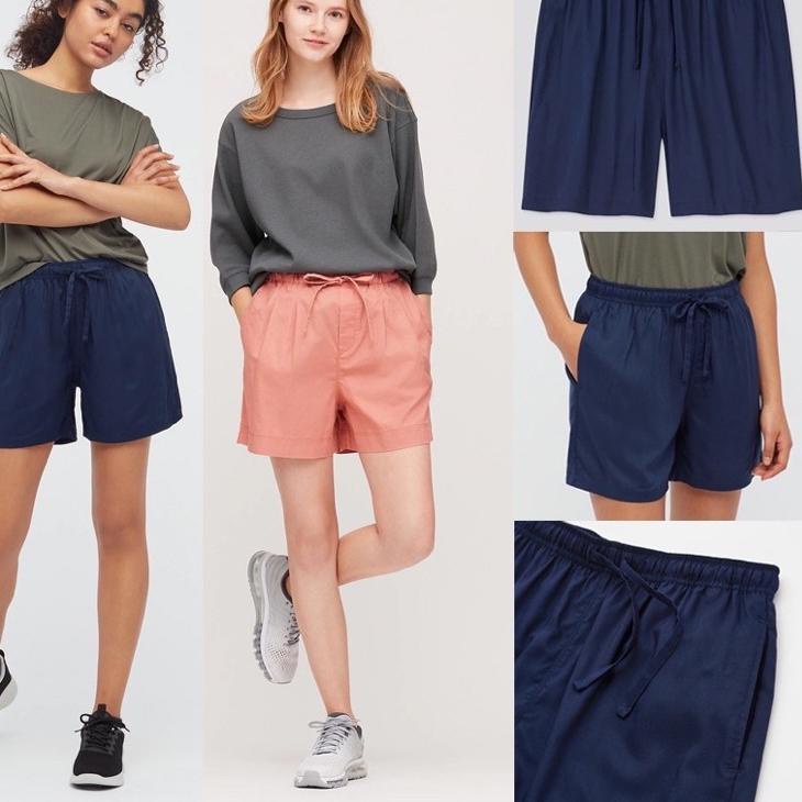 ➴ Uniqlo relaco celana pendek santai ♕
