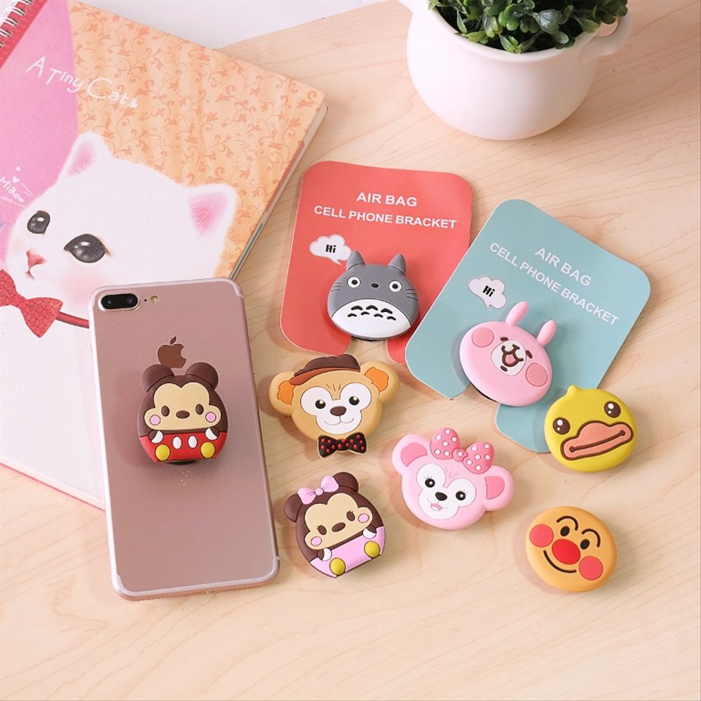 [COD] SHOPWITHMINZ POPSOCKET EMOTICON 3D PREMIUM / Popsockets Holder Hp 3D Cartoon