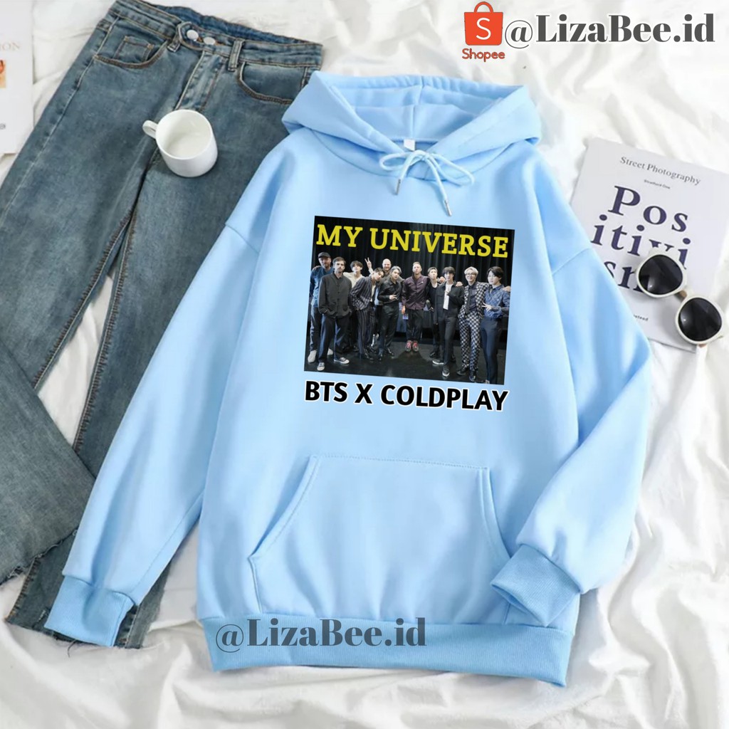 Hoodie BTS x Coldplay My Universe Oversize Album Terbaru Sweater Coldplayxbts My Universe Size Xxxl Hoodie Btsxcoldplay Jumbo 3xl Unisex Hodie Bts x Coldplay Lilac XXL Hoddie My Universe Bts Coldplay Oversize Hoodie BTS Cold Play Terbaru Murah Bahan Fl