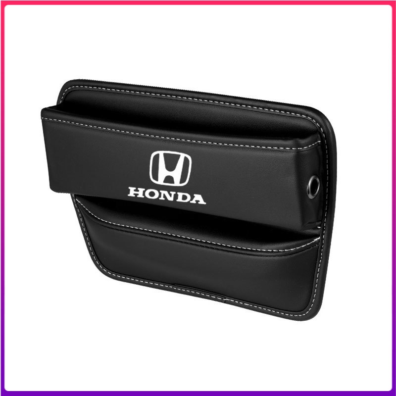 Box Penyimpanan Bahan Kulit Untuk Gap Jok Mobil Honda CITY JAZZ CIVIC HRV CRV Accord Odyssey