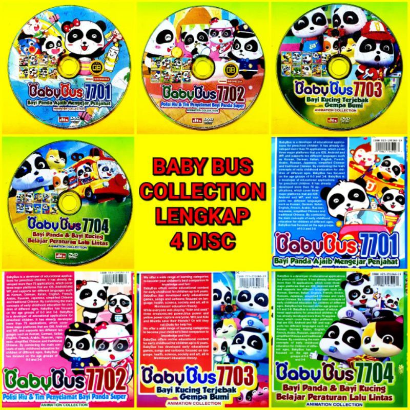 Jual PAKET KASET TERBARU FILM KARTUN ANIMASI ANAK BABY BUS LENGKAP ...