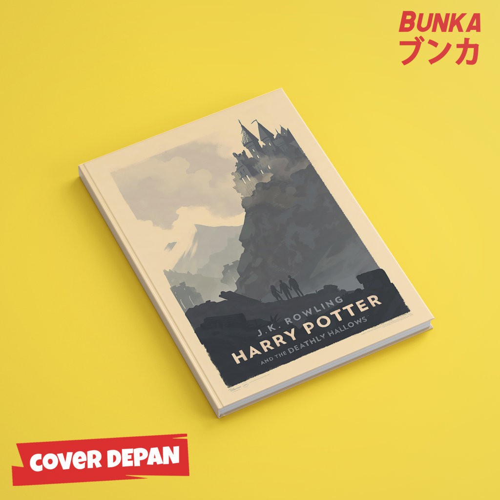 

Notebook Harry Potter and the Deathly Hallows Hogwarts Hardcover A5 Buku Tulis Catatan Note Agenda