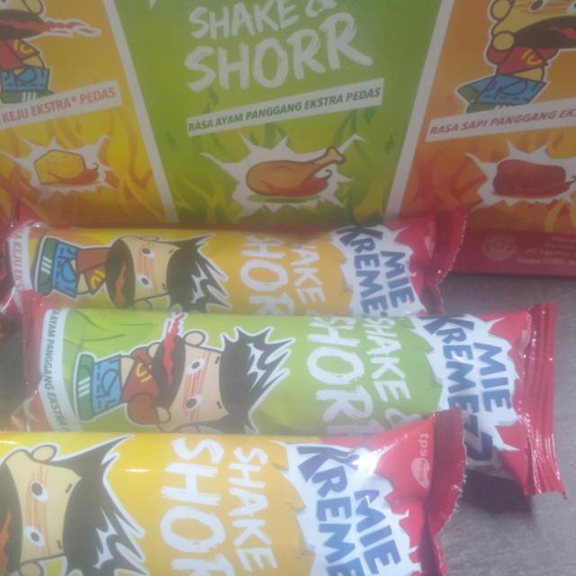 

Mie kremezz shake and shorr isi 1dus 24pcs x 12gr