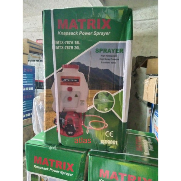 mesin knapsack power sprayer alat semprot hama 2tak 20liter