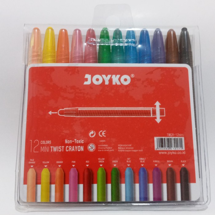 

Jual Crayon Putar Joyko 12 Warna / Mini Sale!!!