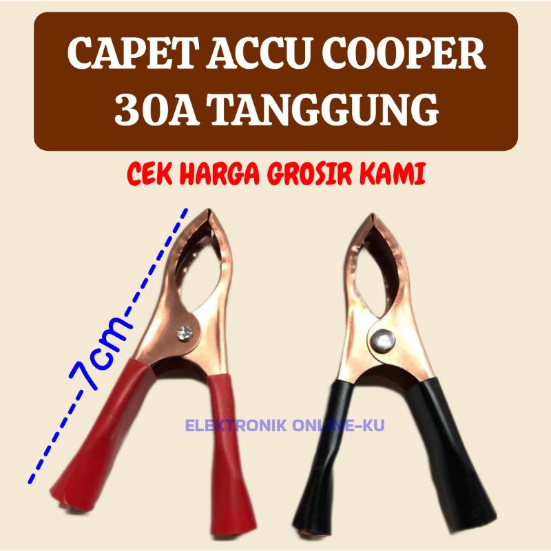 JEPIT AKI CAPET ACCU COOPER 30A TANGGUNG