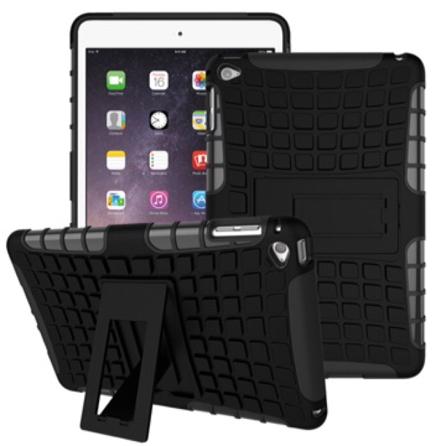 Rugged armor robot ipad min 4  case casing cover kick standing