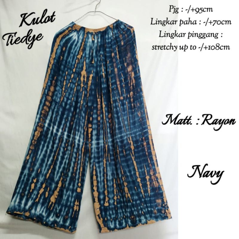 KULOT TIE DYE | CELANA TIE DYE BALI | TIE DYE | KOLOR TIE DYE
