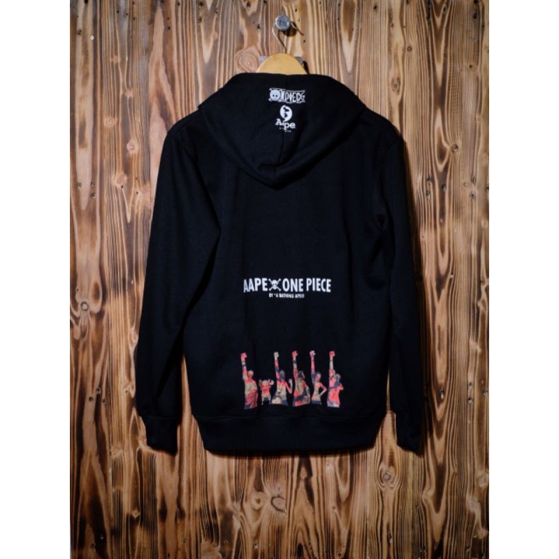 sweater hoodie one piece Jaket One piece sweater AApe Murah