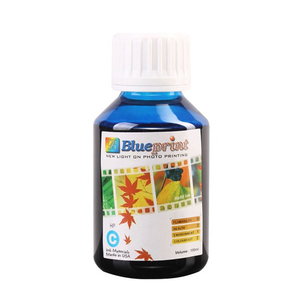 Blueprint Bulk Ink Tinta Botol 100 ml HP 4 Warna