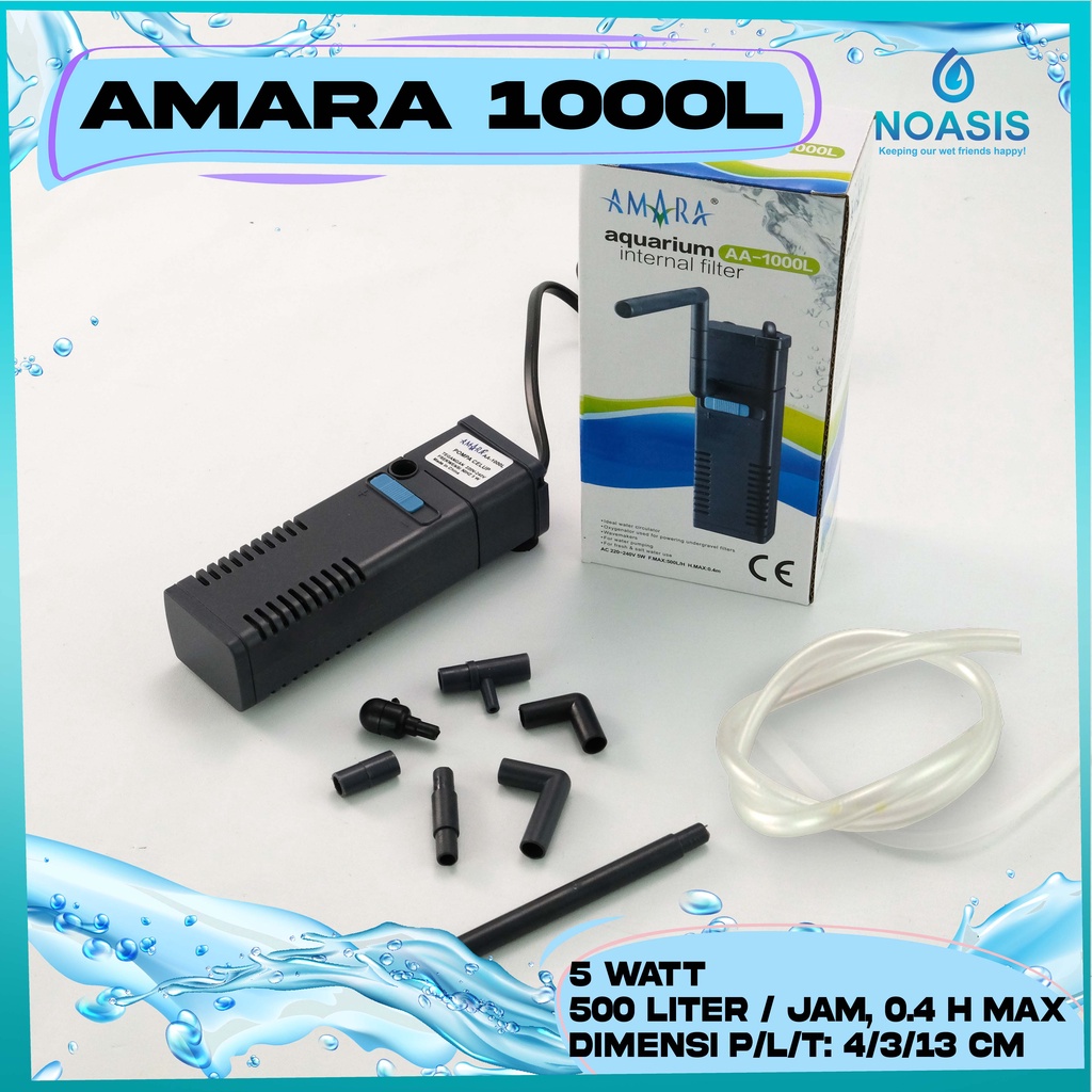 AQUARIUM INTERNAL FILTER AMARA AA 1000 L AQUASCAPE AA1000L AKUARIUM