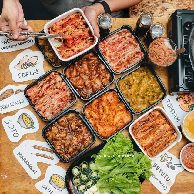 

Frozen Pack Marinted beef (200gr) Beken BBQ 12 Rasa Asia / Daging Sapi Kemasan