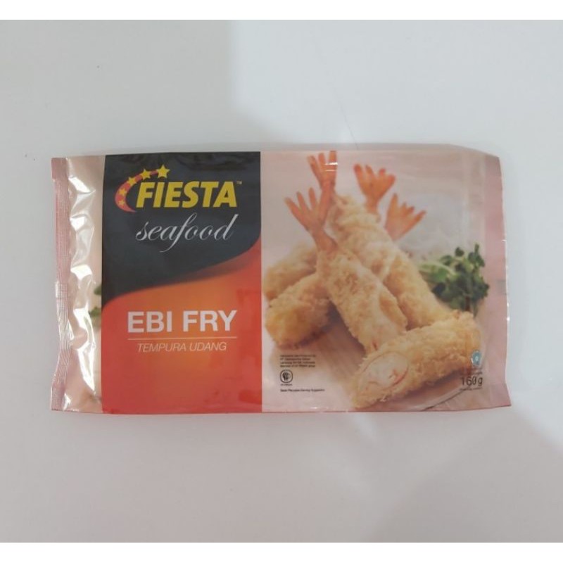 

Fiesta Seafood Ebi Fry Tempura Udang 160 gr