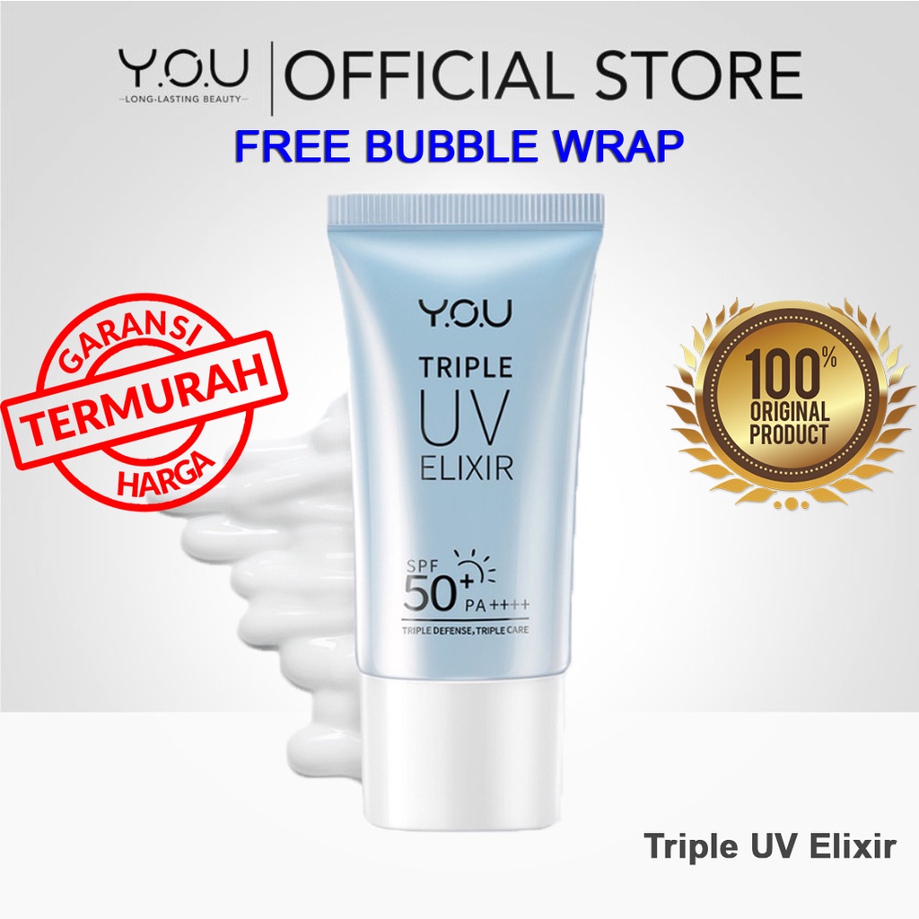 YOU Triple UV Elixir SPF 50+ PA++++ [Light Texture &amp; Colling Effect]