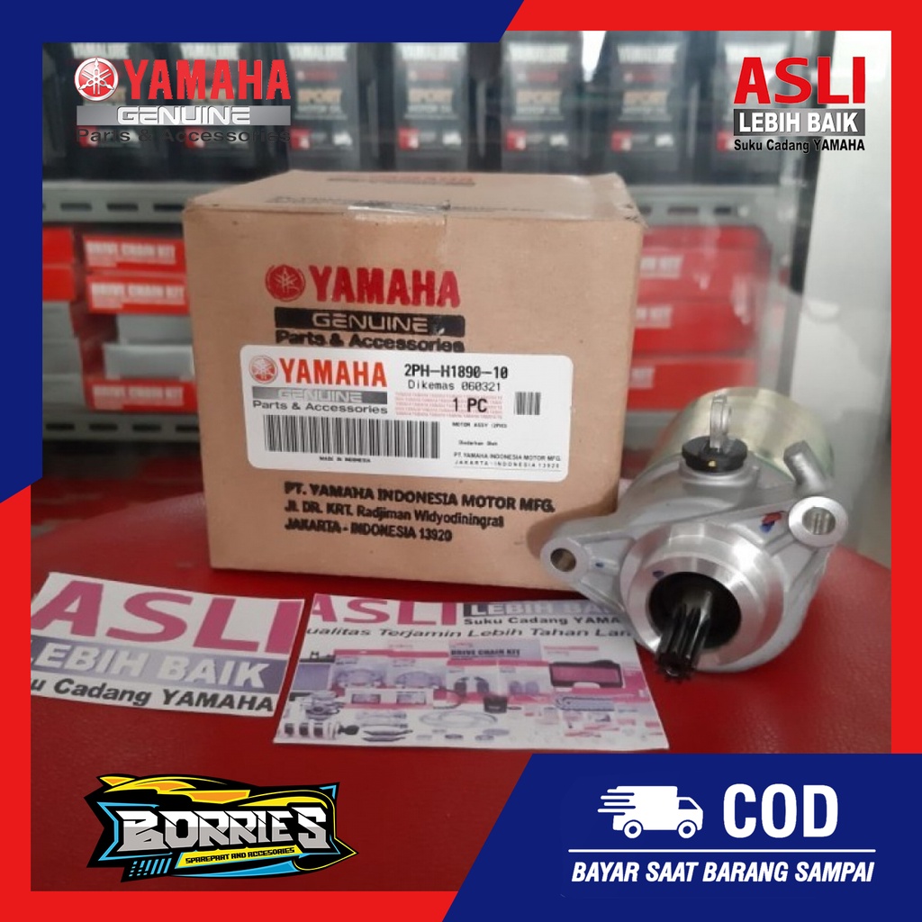 Dinamo Starter Mio M3 Mio Z Soul GT Fino 125 Xride 125 Original Yamaha 2PH-H1890-10