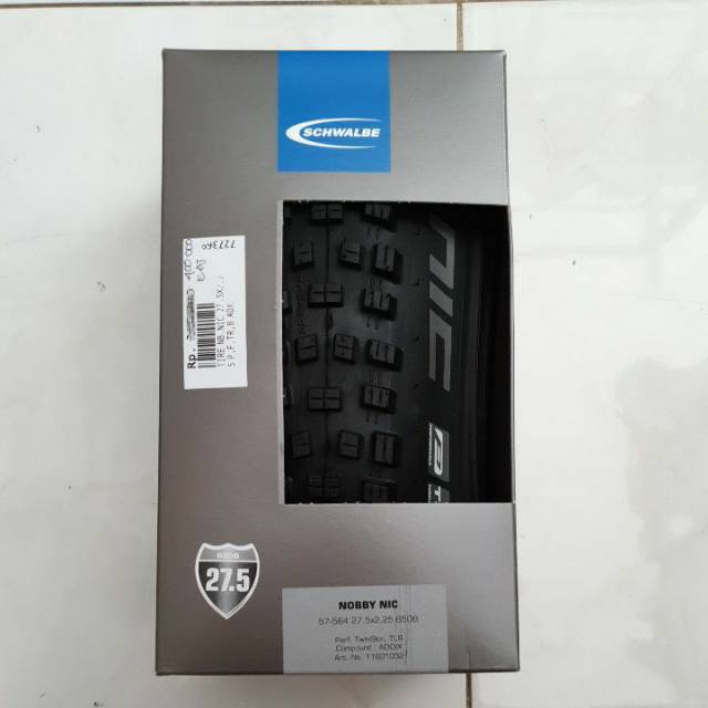 ban sepeda MTB schwalbe nobby nic 27.5 x 2.25 performance twinskin ADDIX - light trail terrain