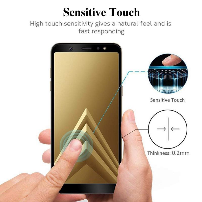 Screen Protector Samsung Galaxy A9 A7 A6 Plus 2018 Full