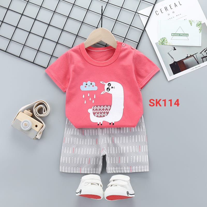 PAKAIAN ANAK UNISEX / SETELAN ANAK UNISEX / PAKAIAN ANAK PEREMPUAN / SET BAJU ANAK 0-6TAHUN