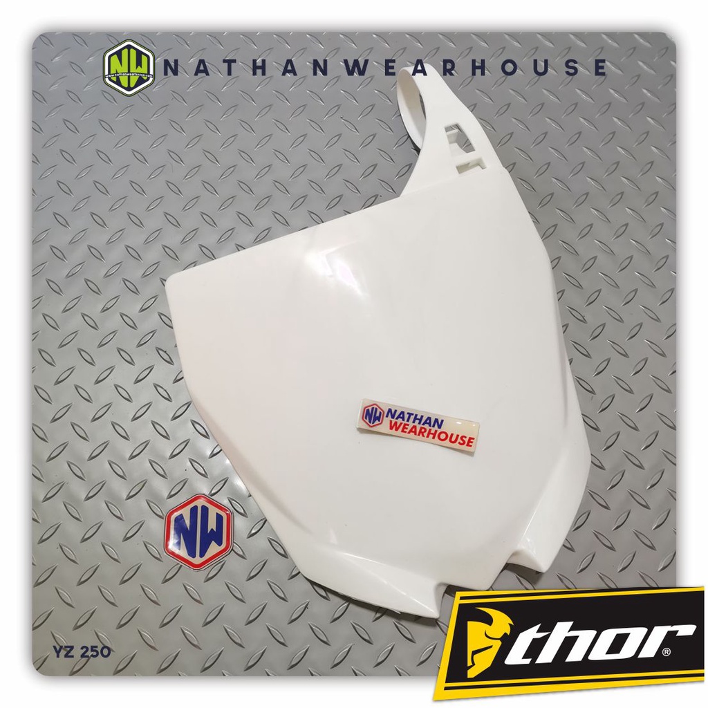 Cover Tempat Plat Totok Nomor Nomer Depan YZ 250