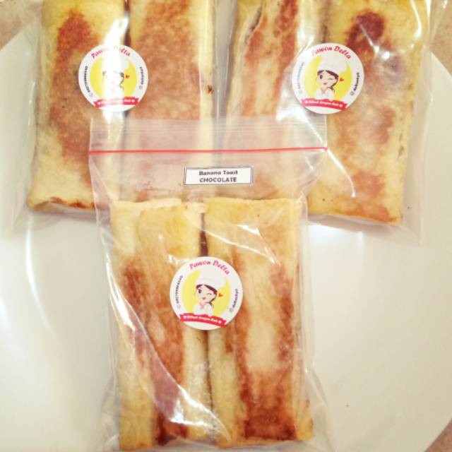 

Roti panggang isi pisang pawon Delta