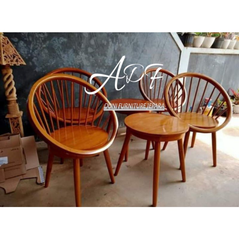Kursi Teras Minimalis Kursi Teras Modern Kayu Jati