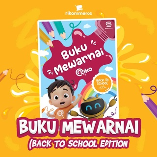 Buku Mewarnai Riko The Series - Edisi Back To School