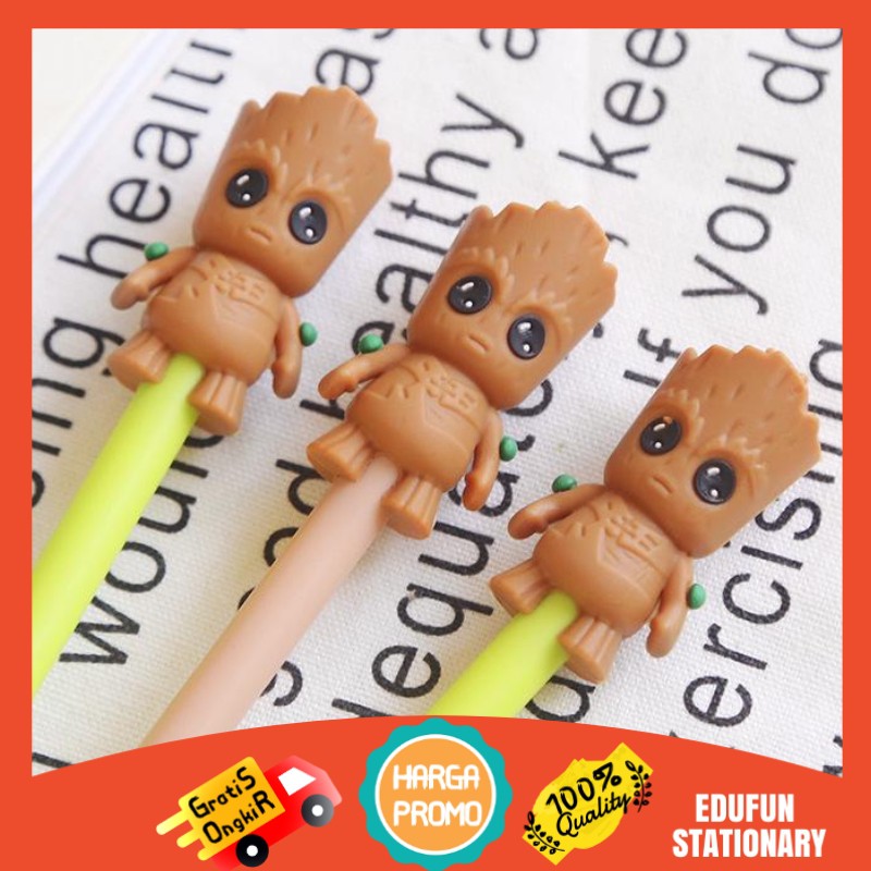 

Pena Unik Model I am Groot/ Pulpen I am Groot