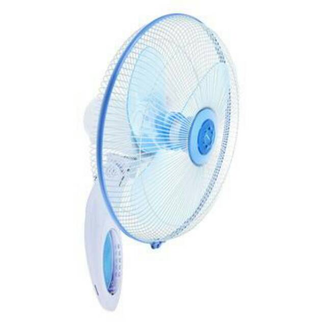 Miyako Wall Fan KAW 1689 RC Kipas Angin Tembok Dinding Remote miyako