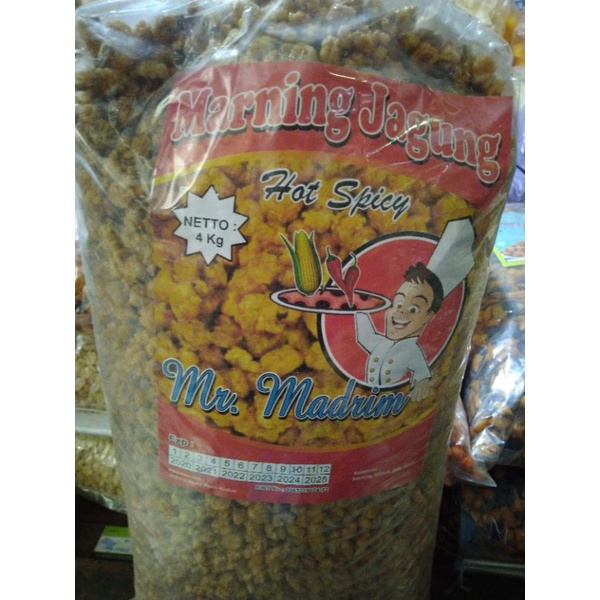 

marning jagung rasa pedas manis