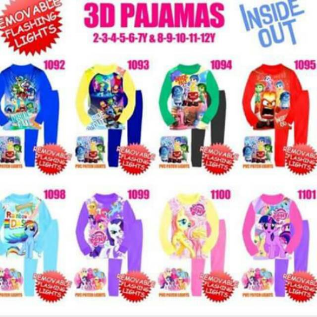 SALE Baju Tidur piyama import anak laki2 dan perempuan SALE Baju Tidur piyama import anak laki2 dan perempuan
