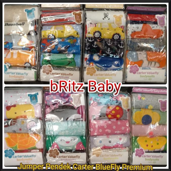 Terbaru Jumper Lengan Pendek Carter / Jumper Carter Pendek / Carter Bluefly Murah