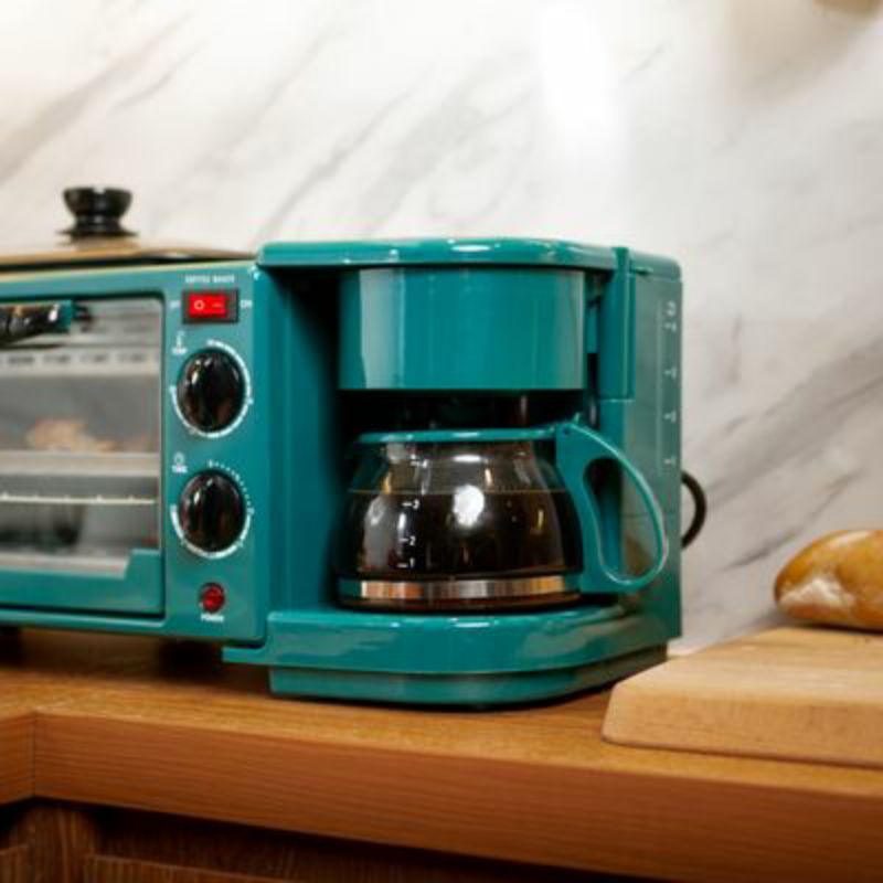 Breakfast Maker Oven Elektrik Multifungsi 3 in 1