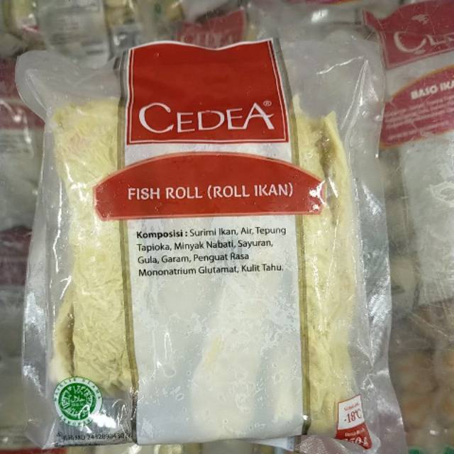 

Cedea fish roll / roll ikan 250gr 10pcs