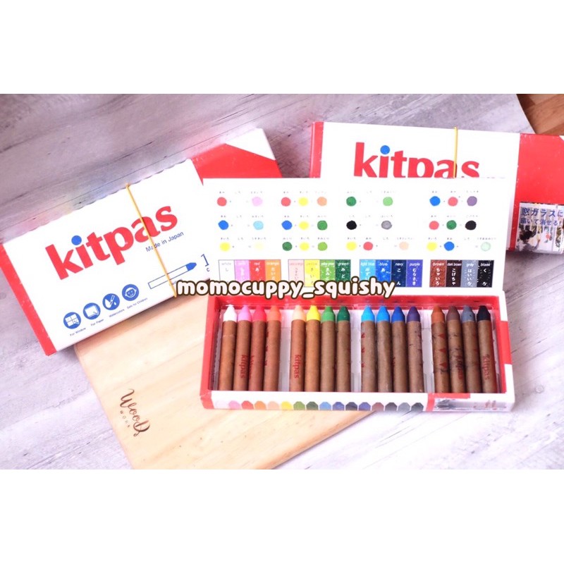 KITPAS CRAYON COLOURS ORIGINAL JAPAN READY STOCK